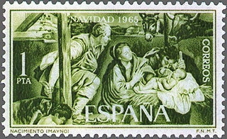 Z VENDIDO ESPAÑA 1965 1692 Sello Nuevo Navidad Nacimiento Mayno Espana Spain Espagne Spagna Spanje Spanien 