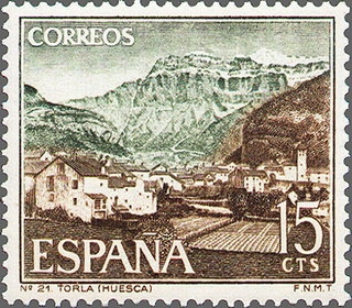 z vendido ESPAÑA 1966 1727 Sello Nuevo III Serie Turistica Torla (Huesca) Espana Spain Espagne Spagna Spanje Spanien 