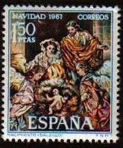 España 1967 1837 Sello ** Centenario San Jose de Calasanz completa Timbre Espagne Spain Spagna Espana Spanje Spanien 