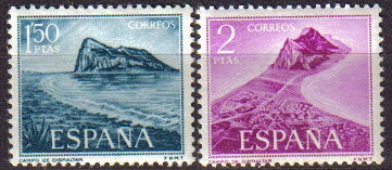 ESPAÑA 1969 1933/4 Sellos Nuevos Pro Trabajadores de Gibraltar Completa Espana Spain Espagne Spagna Spanje Spanien 