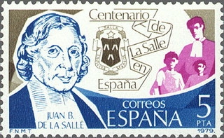 ESPAÑA 1979 2511 Sello ** MNH Centenario de La Salle. Juan Bautista de La Salle Espana Spain Espagne Spagna Spanje Spanien 