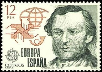 z vendido ESPAÑA 1979 2521 Sello Nuevo Serie Europa CEPT Manuel de Ysasi Espana Spain Espagne Spagna Spanje Spanien 