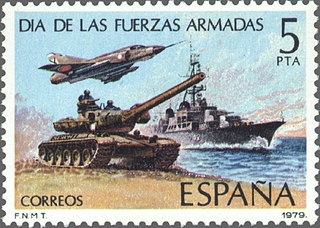 z vendido ESPAÑA 1979 2525 Sello ** MNH Dia de las Fuerzas Armadas Composicion Alegorica Espana Spain Espagne Spagna Spanje Spanien 