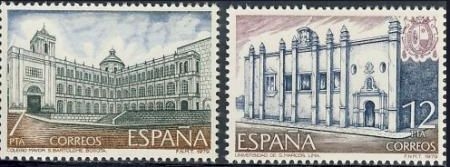 z vendido ESPAÑA 1979 2544/5 Sellos ** MNH América-España Colegio Mayor de San Bartolomé, Bogotá y Universidad San Marcos Lima Espana Spain Espagne Spagna Spanje Spanien 