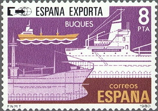 z vendido ESPAÑA 1980 2564 Sello Nuevo España Exporta Buques Barcos Espana Spain Espagne Spagna Spanje Spanien 
