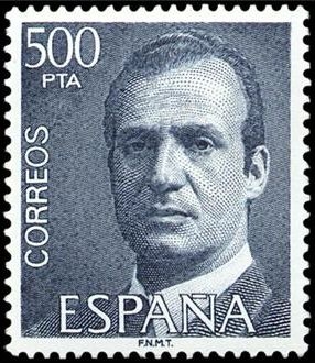 z vendido ESPAÑA 1981 2607 Sello Nuevo Basica Rey D. Juan Carlos I 500pts Yvert2264 Michel2519 Espana Spain Espagne Spagna Spanje Spanien 