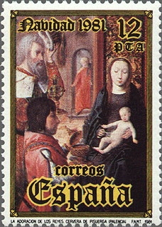 z vendido ESPAÑA 1981 2633 Sello Nuevo *** MNH Navidad Adoracion de los Reyes Espana Spain Espagne Spagna Spanje Spanien 