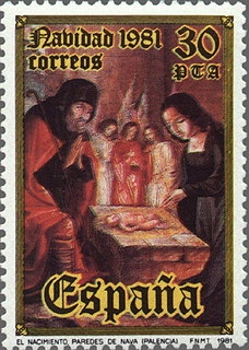 z vendido ESPAÑA 1981 2634 Sello Nuevo *** MNH Navidad Nacimiento de Juan de Flandes Espana Spain Espagne Spagna Spanje Spanien 