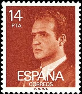 ESPAÑA 1982 2650 Sello Nuevo Rey D. Juan Carlos I 14pts Michel2538 Espana Spain Espagne Spagna Spanje Spanien 