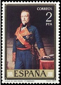 z vendido ESPAÑA 1977 2430 Sello Nuevo Pintor Federico Madrazo Duque de San Miguel