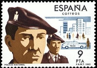 Z vendido ESPAÑA 1983 2692 Sellos Nuevos Cuerpos de Seguridad del Estado. Policia Yvert2310 Scott2316 Espana Spain Espagne Spagna Spanje Spanien 