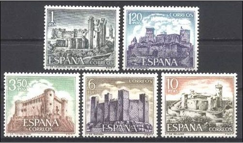 z vendido ESPAÑA 1970 1977/81 Sellos Nuevos Castillos de España Completa Espana Spain Espagne Spagna Spanje Spanien 