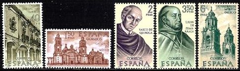 z vendido ESPAÑA 1970 1996/2000 Sellos Nuevos Forjadores America Mexico completa Espana Spain Espagne Spagna Spanje Spanien 