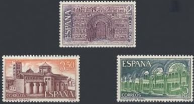 ESPAÑA 1970 2005/7 Sellos Nuevos Monasterio Santa Mª Ripoll Espana Spain Espagne Spagna Spanje Spanien 