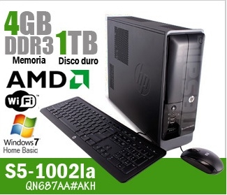 PC Escritorio HP Pavilion S5-1002la AMD E-350 Dual Core 