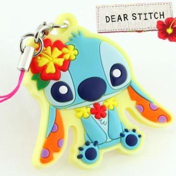 Stitch Llavero Goma