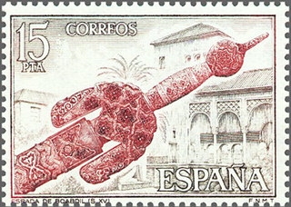 España 1975 2253B Sello ** Exposicion Mundial Filatelia Orfebrería Española Caliz de Doña Urraca Timbre Espagne Spain Spagna Espana Spanje Spanien 