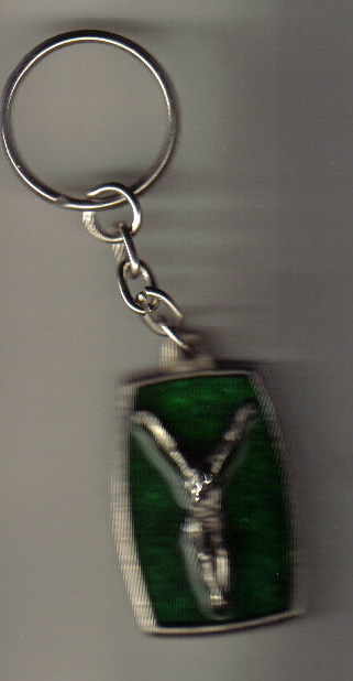 LLAVERO CRISTO SANTA TERESA DE JORNET METALICO porte-clés, portachiavi, key chain 
