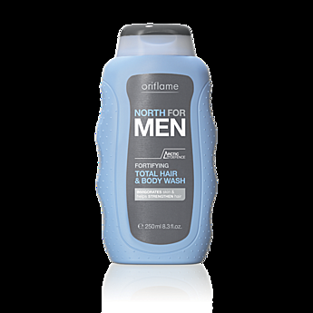 Champú y Gel Fortificante 2 en 1 North For Men