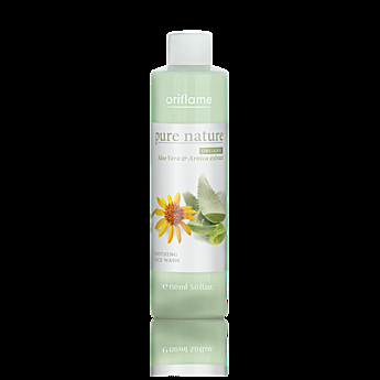 Limpiadora Facial Calmante con Extracto de Aloe Vera y Arnica