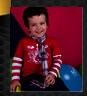 CAMISA ROJA A RAYAS