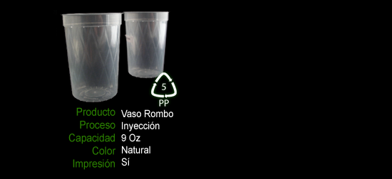 VASO ROMBO