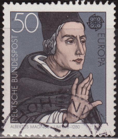 Alemania 1980 Scott 1328 Sello º Alberto Magno (1193-1280) Allemagne Duitsland Germania Germany Alemagne Deutschland