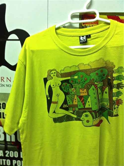 CAMISETA T/L MOD. METÁFORAS DEL MUNDO