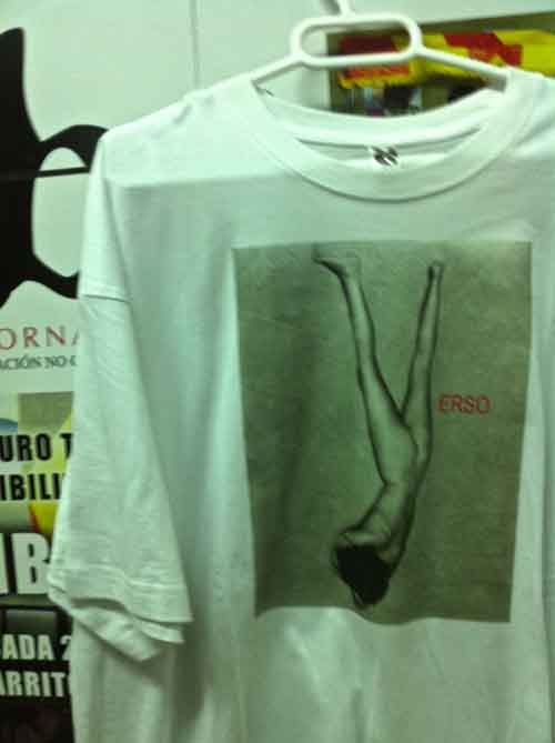 camiseta blanca T/XXXL poema visual