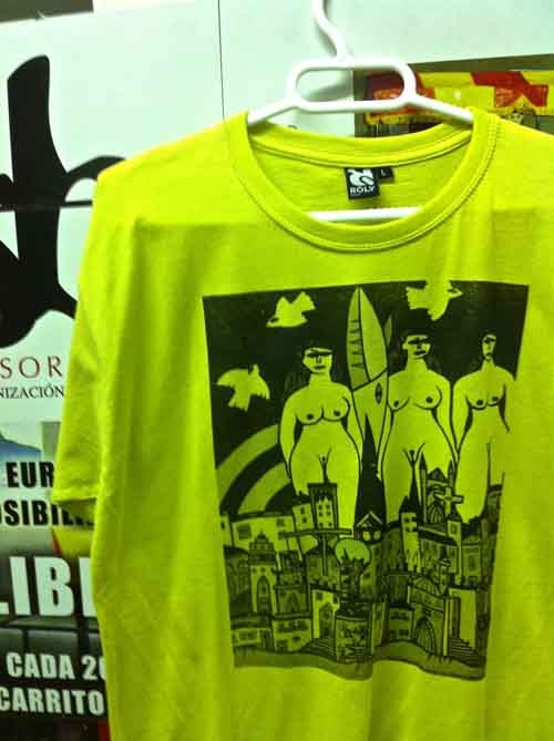 camiseta pistacho T/L mod. ciudad