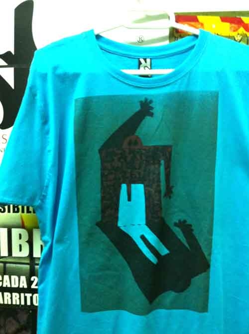 camiseta azulón t/M mod. sombra