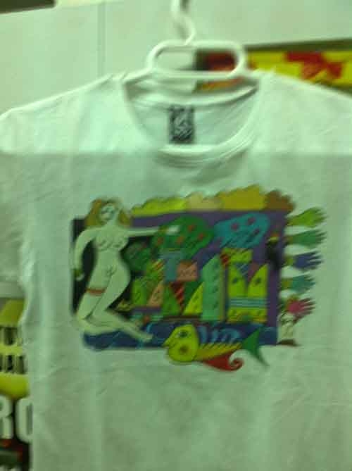CAMISETA CHICA T/M MOD. METÁFORAS DEL MUNDO.