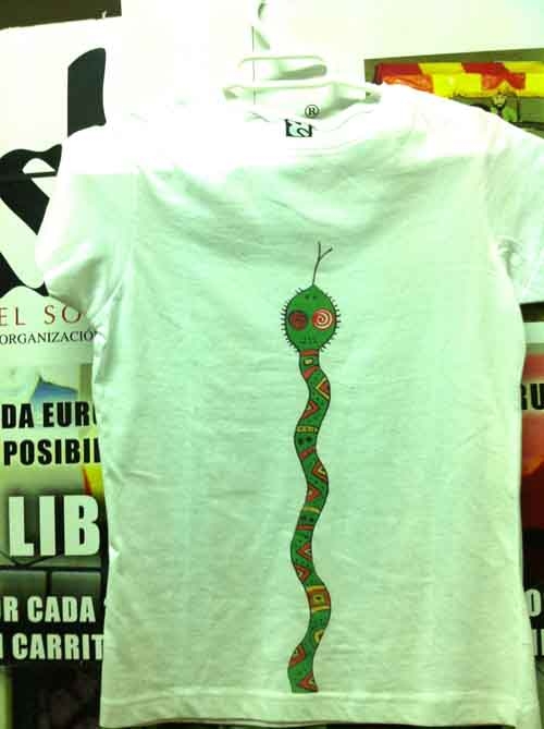CAMISETA CHICA T/S SERPIENTE