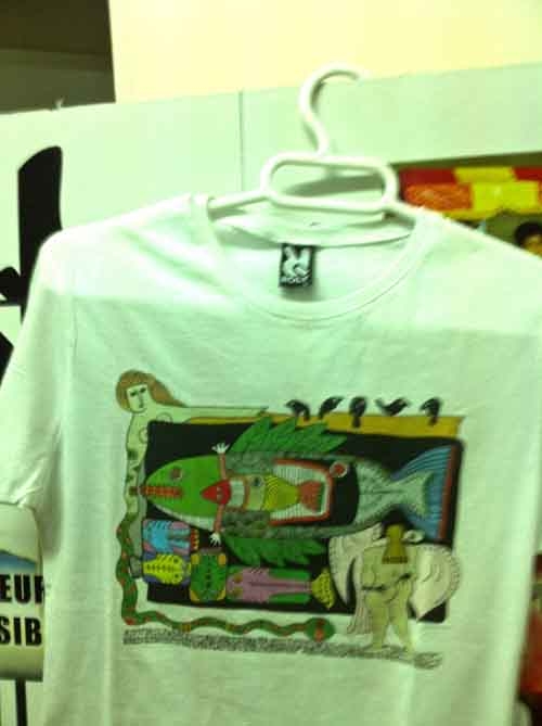 CAMISETA CHICA BCA. T/M METÁFORAS DEL MUNDO