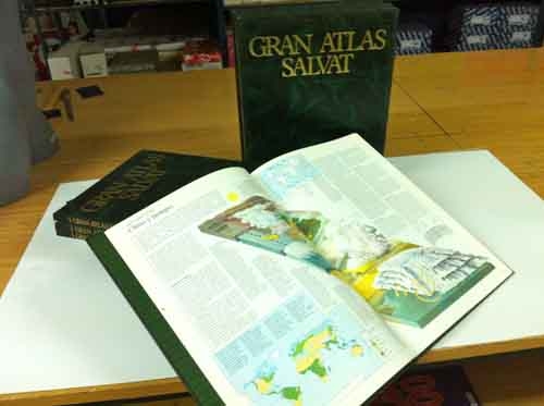 GRAN ATLAS SALVAT COMPLETO... 15 TOMOS