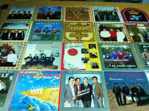 LOTE DE 20 LP's DISTINTOS DE SEVILLANAS