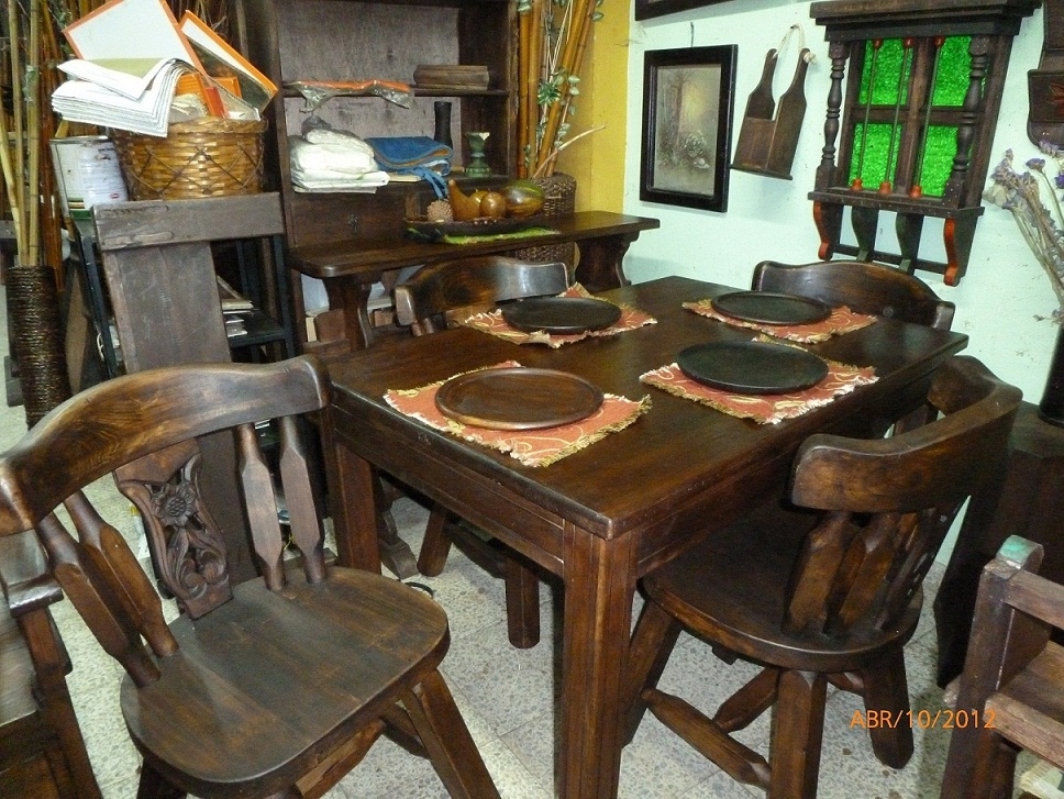 Comedor picapiedra sencillo 4 puestos