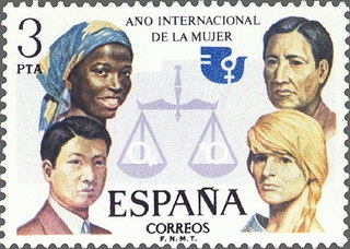 España 1975 2264 Sello ** Año Internaciona de la mujer Timbre Espagne Espana stamps Spain