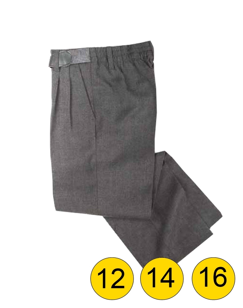 Pantalon vaqueros gris uniforme nino