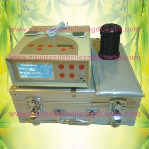 Desintoxicador de Iones c/Infrarrojo, electroestimulador y mas