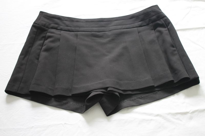 Falda pantalón negra
