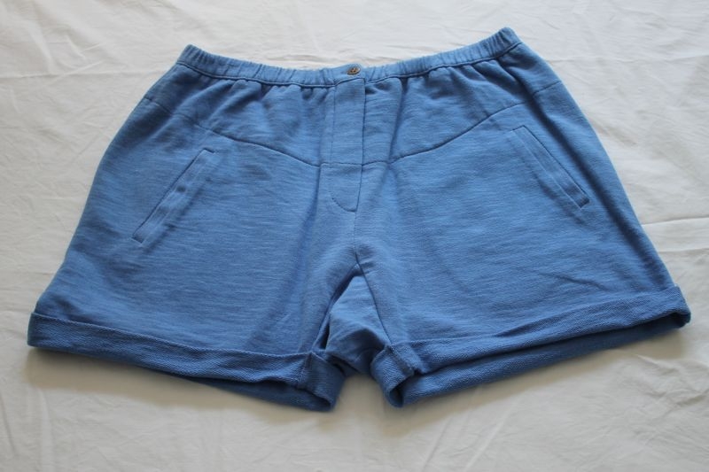 Pantalón corto azúl