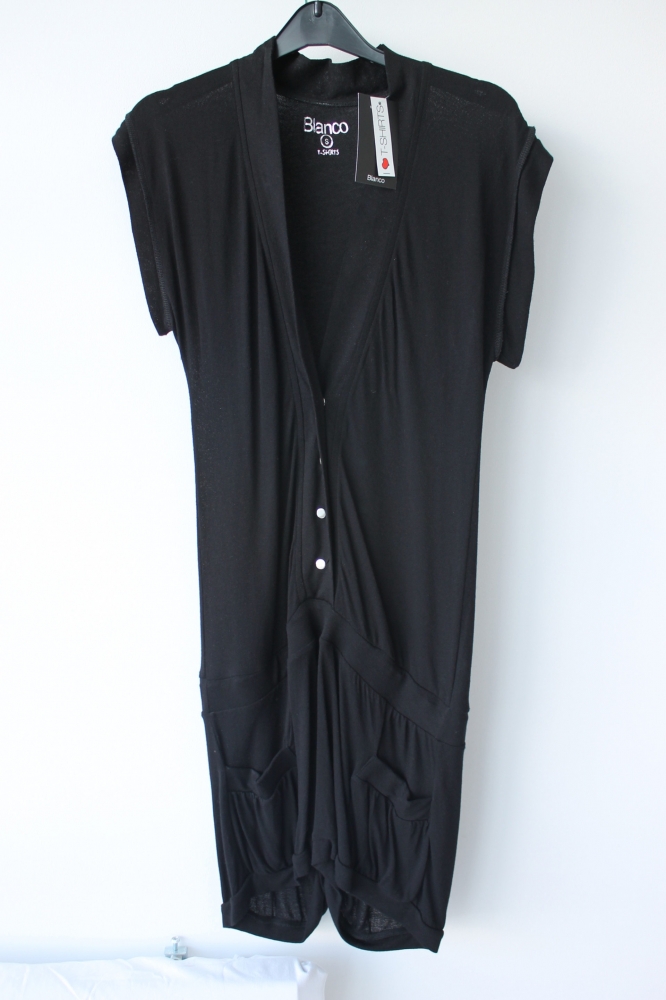 Vestido negro de punto 2