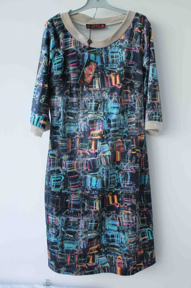 Vestido con estampados