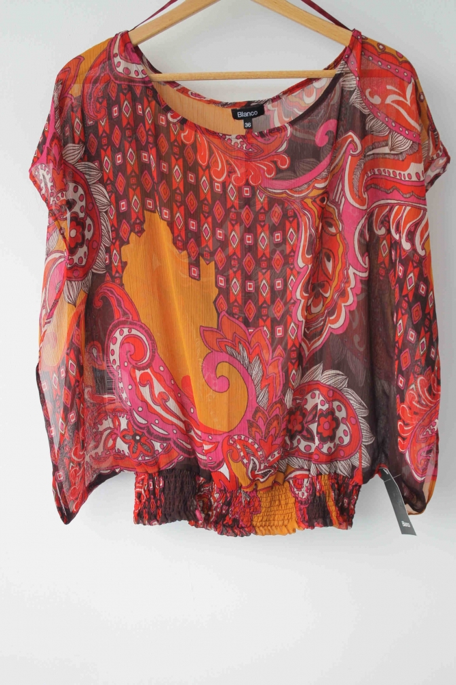 Top estampado