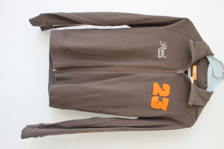 Sudadera marrón