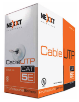 Nexxt Cable UTP Cat5e Exterior - Negro 