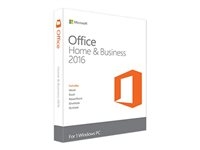 Microsoft Office Home and Business 2016 - Caja de embalaje - 1 PC