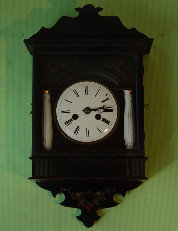 RELOJ ANTIGUO DE LA SELVA NEGRA DE ESTILO BIEDERMEIER