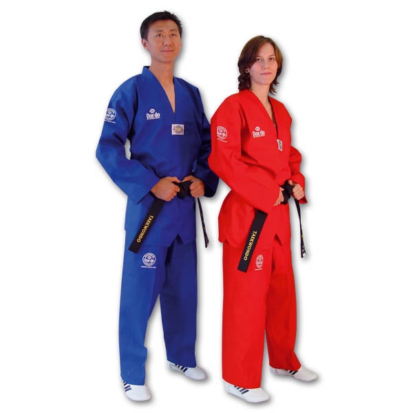 DAEDO1030- Dobok     Rojo / Azul